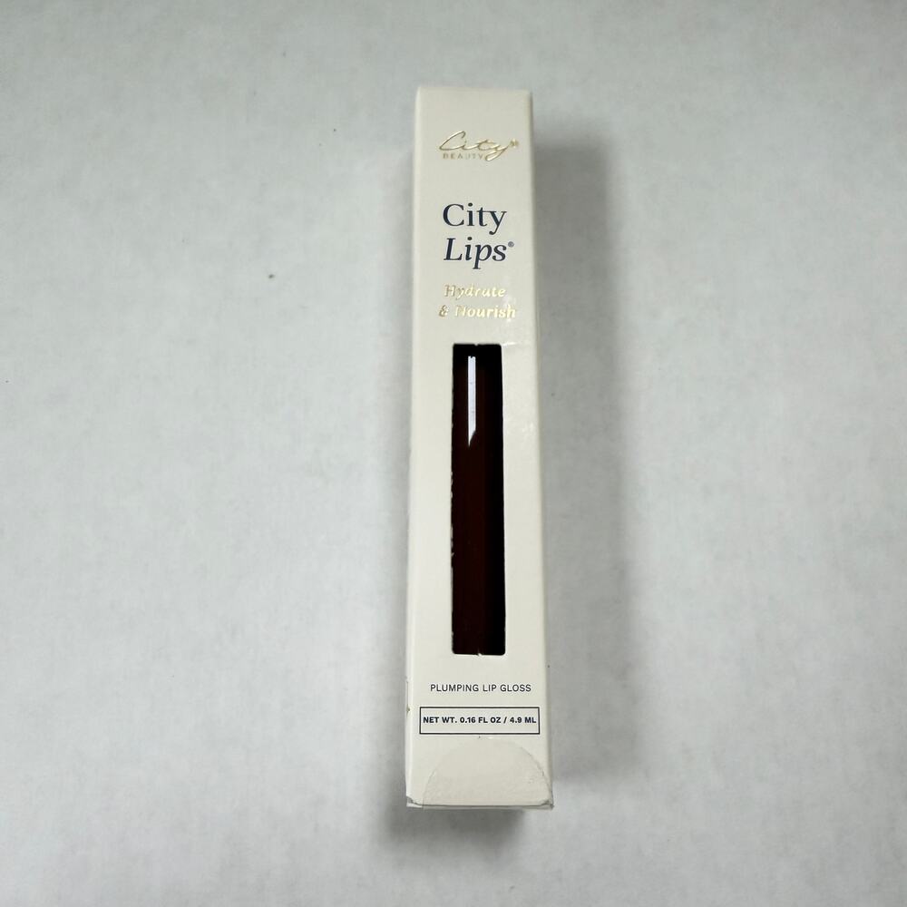 New City Lips Plumping Lip Gloss French Fig